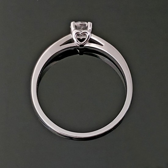 Prsten sa dijamantom 0.31ct VS1-F od belog zlata 0601-233