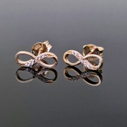 Minđuše od žutog zlata sa cirkonima 53-112