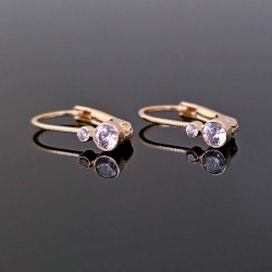 Minđuše od žutog zlata sa cirkonima 65-120