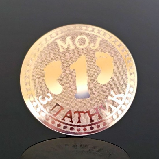 3. Zlatnik Moj prvi zlatnik 1gram. 20mm