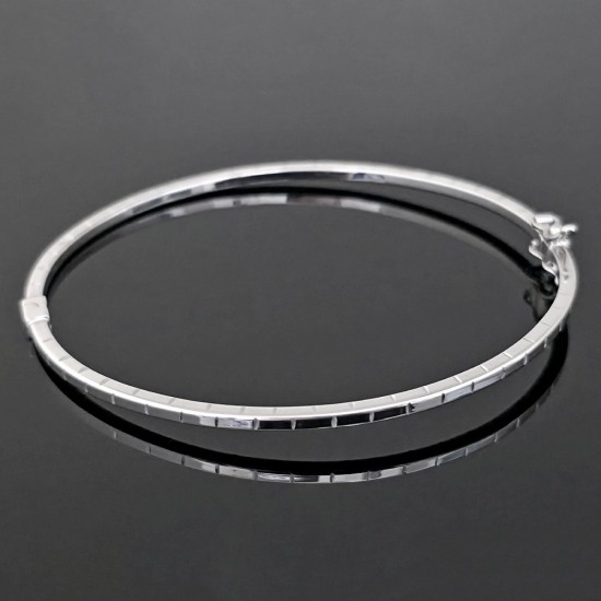 Narukvica alka od belog zlata 16-365