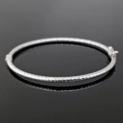 Narukvica alka od belog zlata 17-517