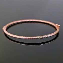 Narukvica alka od roze zlata 10-496