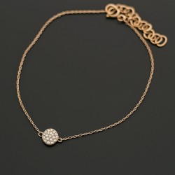 Narukvica sa dijamantima 0.08ct od žutog zlata 283-200