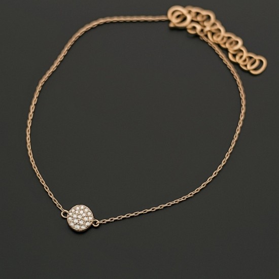 Narukvica sa dijamantima 0.08ct od žutog zlata 283-200