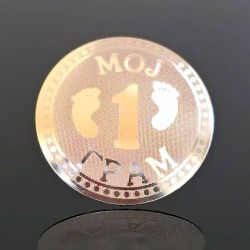 2. Moj prvi gram. 1gram. 20mm. 2. Moj prvi gram. 1gram. 20mm.